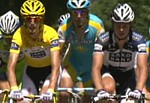 Andy Schleck whrend der zehnten Etappe der Tour de France 2010